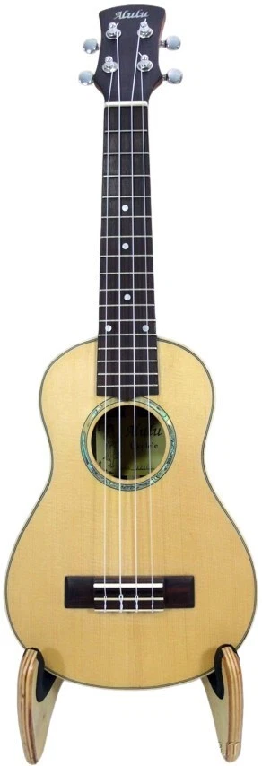 Alulu Solid Spruce top Ziricote wood Concert 23 inch Ukulele UZIC11 - Image 2 of 4