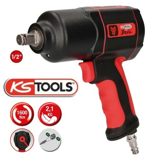 KS TOOLS  Devil  monster hafte 1600NM   Druckluft Schlagschrauber  515.1200 