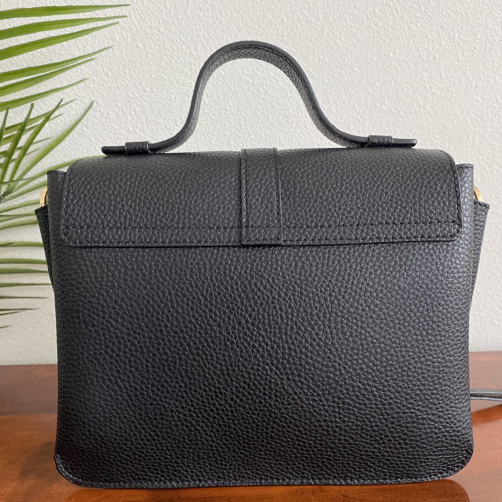 DKNY Women's Crossbody Bag Paris Leather Crossbody Ba… Gem