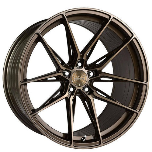 (4) 20x9/11" Staggered Vertini Wheels RFS1.8 Dual Bronze Rims (B1)
