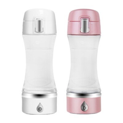 Efficient Hydrogens Water Bottle Rechargeable Water Ionizer for Home Office Use