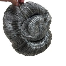 Silver Gray Hair Bun Extension Elastic Band Disney Licensed Fairy godmother