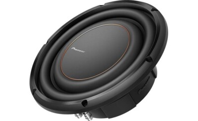 NEW Pioneer TS-D10LS2, 10'' Shallow Subwoofer (Single 2-ohm Voice Coil) 350W RMS