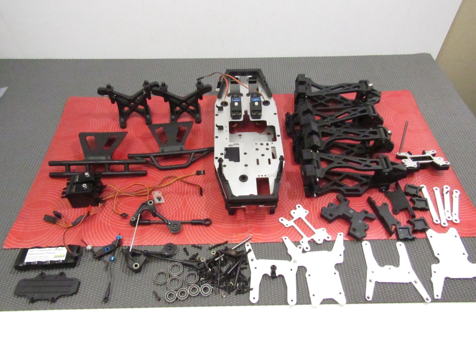 Losi LSTXXL Nitro 1/8 RC Monster Truck Parts Lot, Chassis,