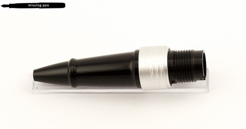 Waterman Audace Rollerball Section in Black-Silver - Picture 3 of 5