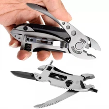 Folding Multi tool Knife Multipurpose Outdoor Pocket Pliers Multitool Camping