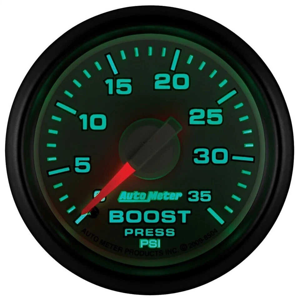 AutoMeter 8504 Gen 3 Dodge Factory Match Mechanical Boost Gauge - Image 4 of 4