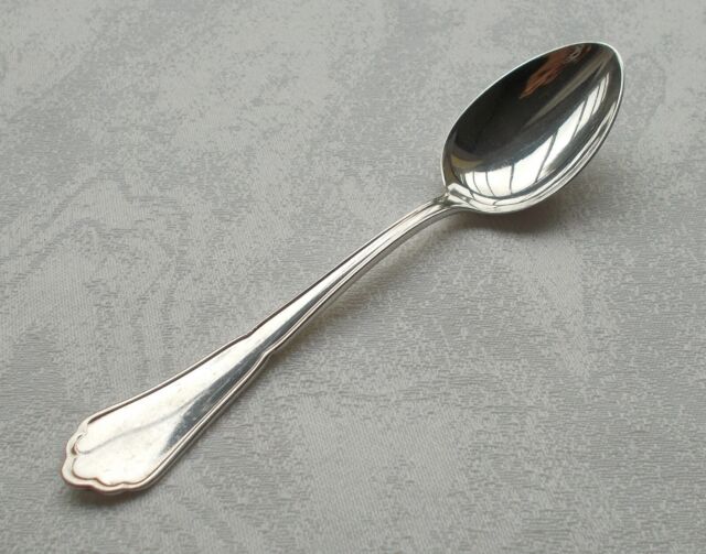 Rare Teaspoon Englisch Chippendale From BSF From 800er Silver