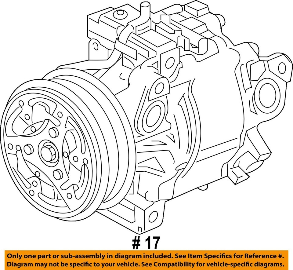 Chevrolet GM OEM 2016 Volt-A/c Compressor 42483362 | eBay