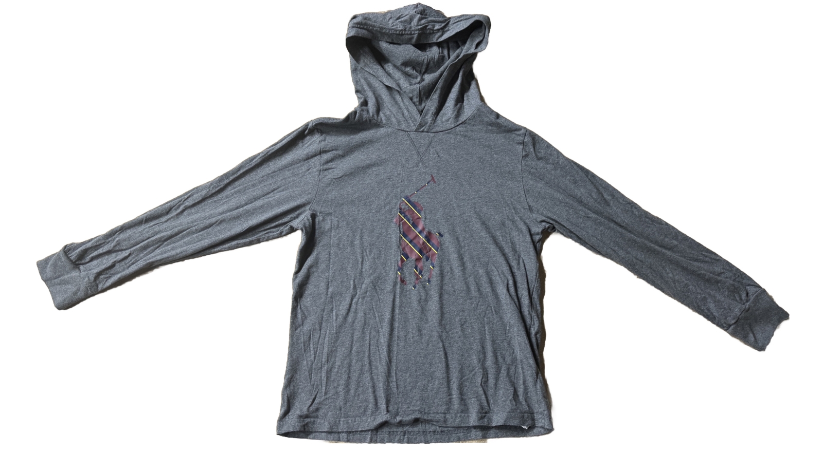 Polo Ralph Lauren Big Pony RAGAZZI Felpa Grande Grigia 