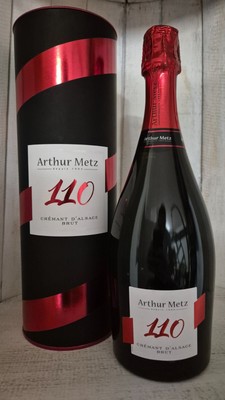 Arthur Metz 110 CRÉMANT D'ALSACE BRUT 750ml Flasche 12% Vol.