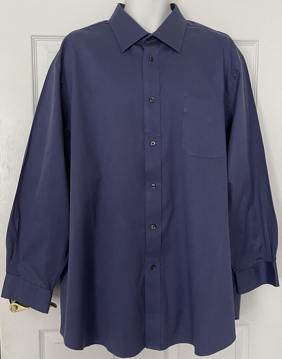 2 ply cotton dress shirt Kenneth Roberts Platinum 80's 2-Ply Size 18.5 34/35 Blue Poplin Color:BLUE FLORABELLA collection:maxidresses long sleeve corset maxi Say goodbye to the
