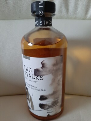 Two Stacks Irish Whiskey Smoke & Mirrors Peated Stout Single Malt 48%