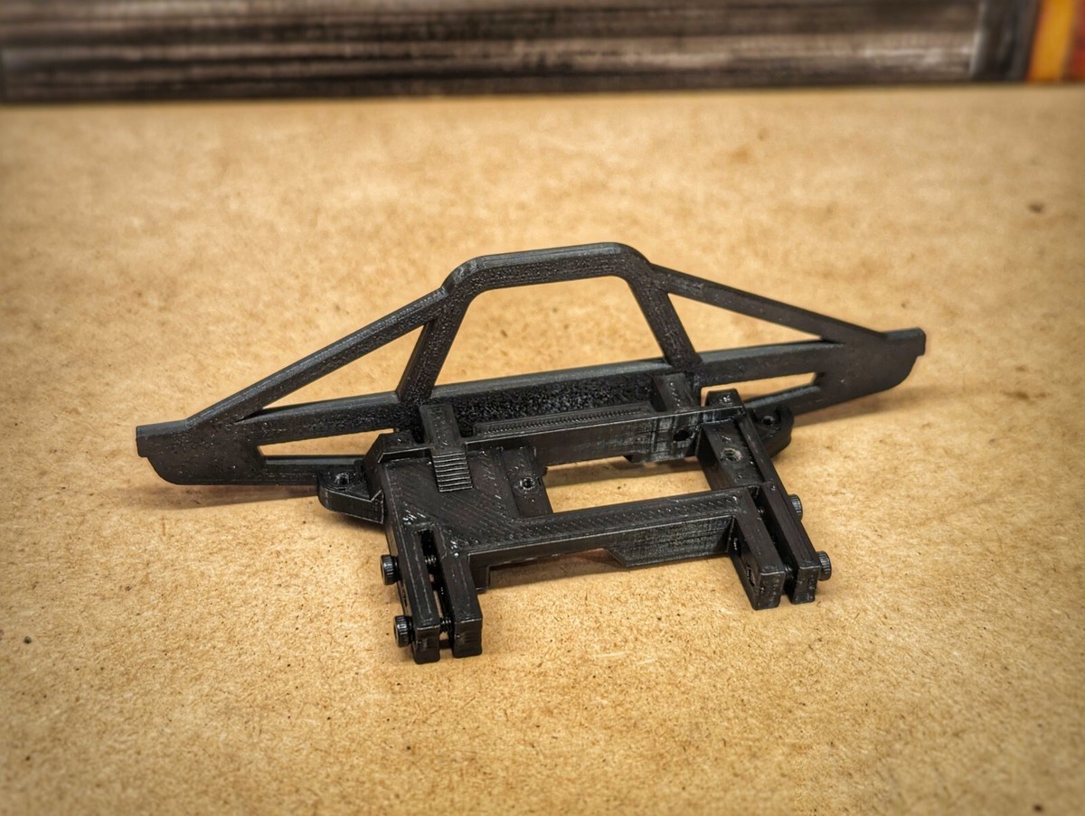 FMS FCX18 K10 High Clearance Tube Bumper W/ Mount for Servo Winch