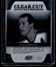 2018-19 Upper Deck Clear Cut Honoured Members Update Dave Andreychuk 071/100
