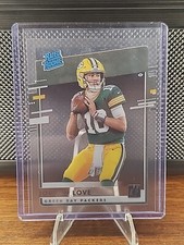 2020 Panini Chronicles - Clearly Donruss Rated Rookie #RR-JL Jordan Love (RC)