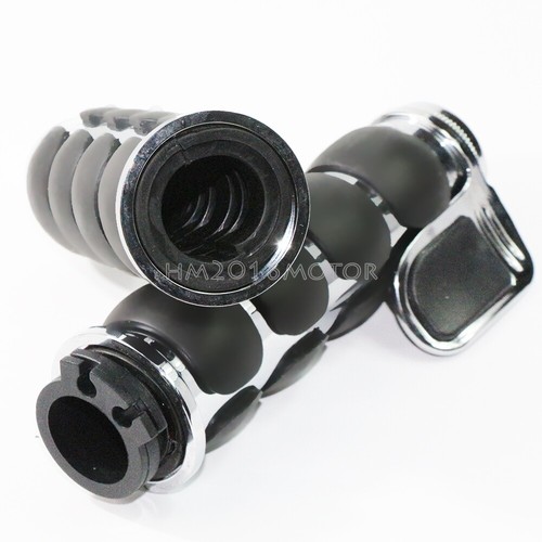 1" Handlebar Hand Grips for Yamaha Road Star Warrior Midnight XV 1600 1700 - Bild 5 von 6