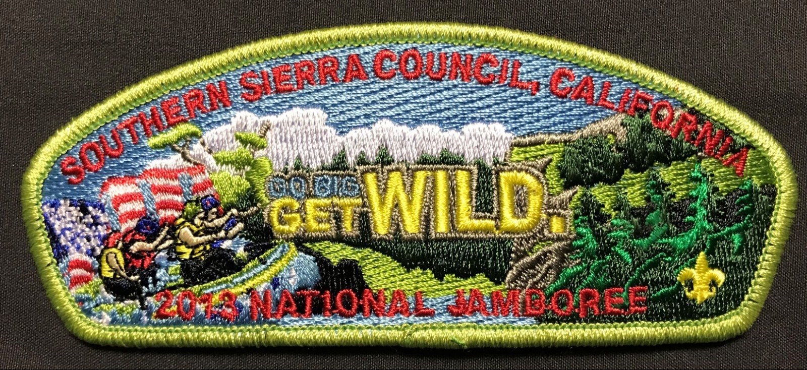 SOUTHERN SIERRA COUNCIL BSA YOWLUMNE OA LODGE 303 2013 JAMBOREE GET