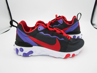 Nike React Element 55 Womens 6 University Red Sneaker Shoes Sneaker [CQ9903-001]