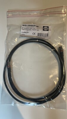 WISI DS50U0150 RF Connection Cable 1,5 m Type F-Quick-male F-Quick-male