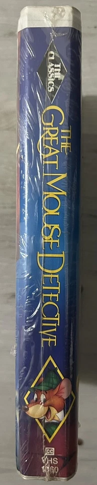Rare Black Diamond Disney Classic The Great Mouse Detective VHS 1360 - Image 3 of 4