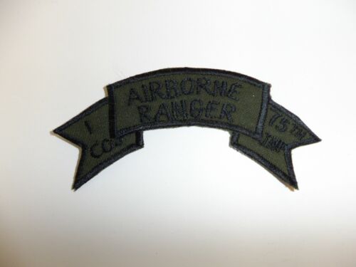 e2824 US Army Vietnam Airborne Ranger tab I Co 75th Infantry 1 Division IR15E - Picture 2 of 3