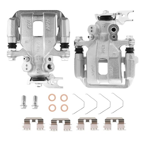 Rear Calipers Set A-Premium Disc Brake Caliper Assembly With Bracket