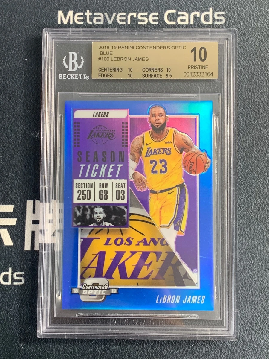 2018-19 Panini Contenders Optic - LeBron James #100 | eBay