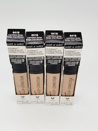 wet n wild Photo Focus Concealer, Light/Med Beige 0.29 fl oz QTY:4 - Picture 3 of 3
