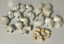 Lot of 23: 1/2" to 1 1/4 PVC Pipe Fittings Schedule 40