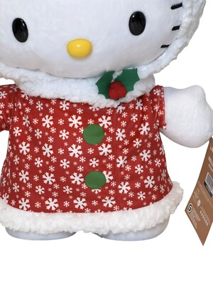 hello kitty snowflake dress holiday greeter Hello Kitty Snowflake Dress Holiday Christmas Greeter 2024 CVS Exclusive  18”