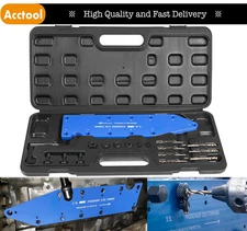 72610 Blue Manifold Drill Template Tools Kit Fit For Ford 3.5L Ecoboost Motors