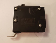 Westinghouse Type BA 15 Amp Single Pole Circuit Breaker