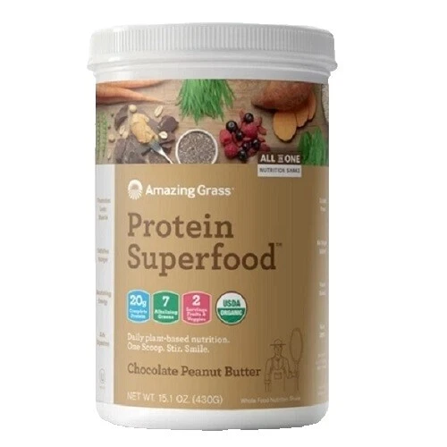 Batidos de energía y resistencia Amazing Grass