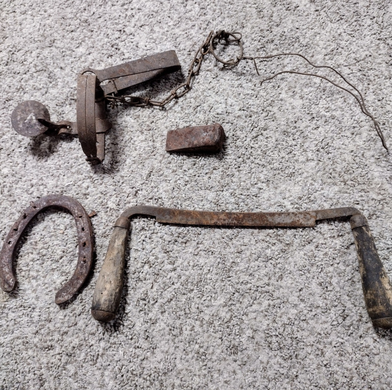 Vintage Lot Rustic Farm Tools Beautiful Antique Deco Primitive Barn ...