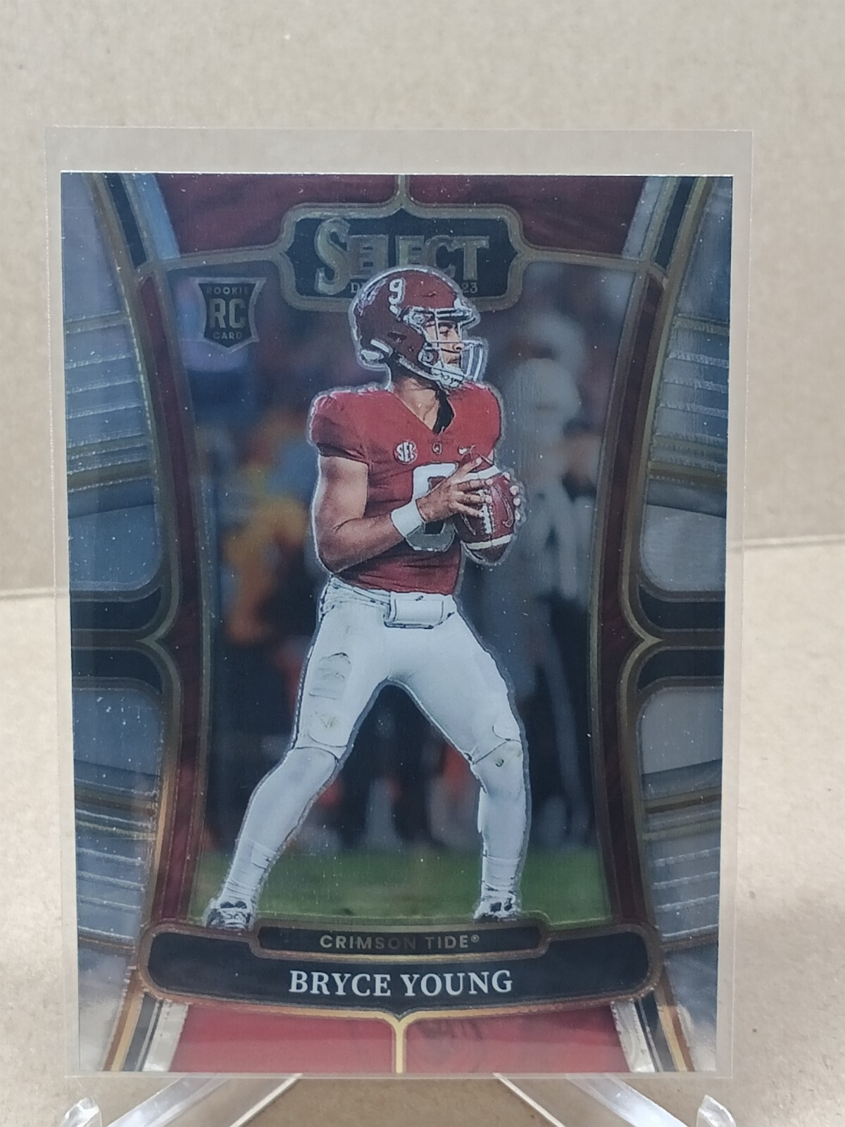 2023 Panini Select Draft Picks - Bryce Young Rookie Card #1 Alabama Crimson Tide