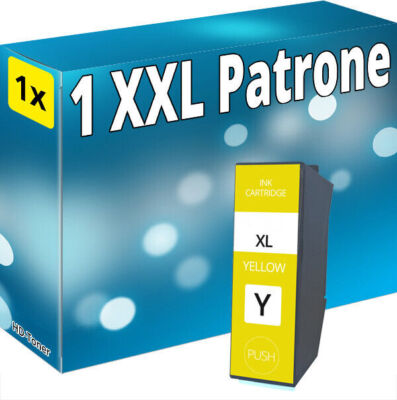 1x TINTE PATRONE XL für Epson Expression Premium XP 6000 6005 6100 6105 ye