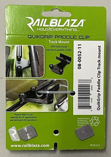 RAILBLAZA QUICKGRIP PADDLE CLIP TRACK MOUNT - Picture 2 of 5
