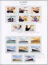 STAMP / TIMBRE BRITISH COLONIES / SAINT VINCENT / LOT NEUF CHARNIERE