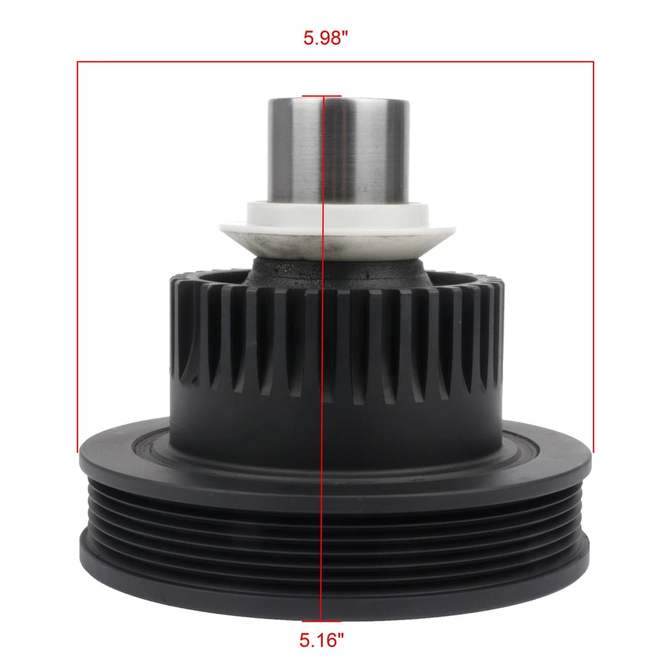 Equilibrador armónico para Ford Explorer 1991-2001 4,0 L 1990-2000 Ranger 594-111 Foto 2 de 4