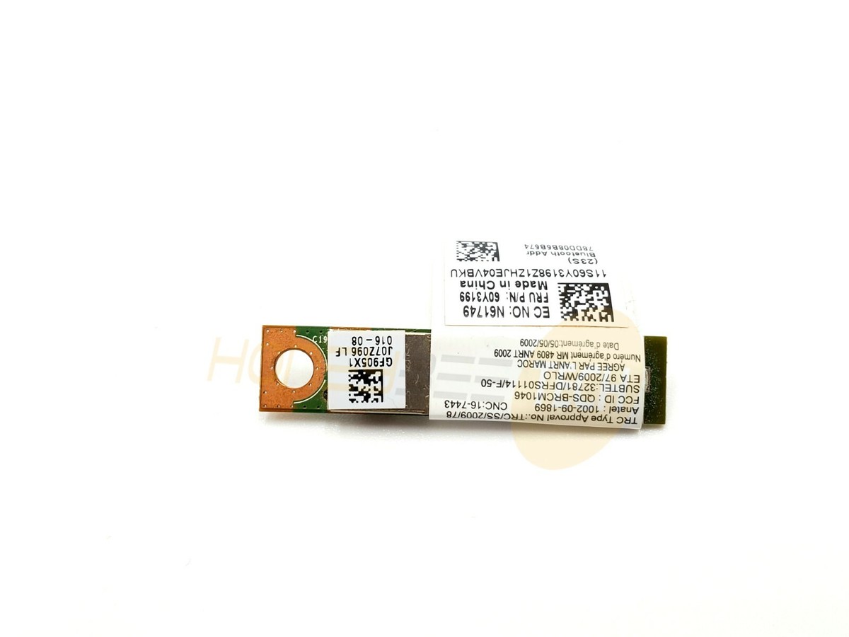 GENUINE LENOVO THINKPAD W510 BLUETOOTH CARD MODULE BOARD GENUINE LENOVO THINKPAD W510 BLUETOOTH CARD MODULE BOARD