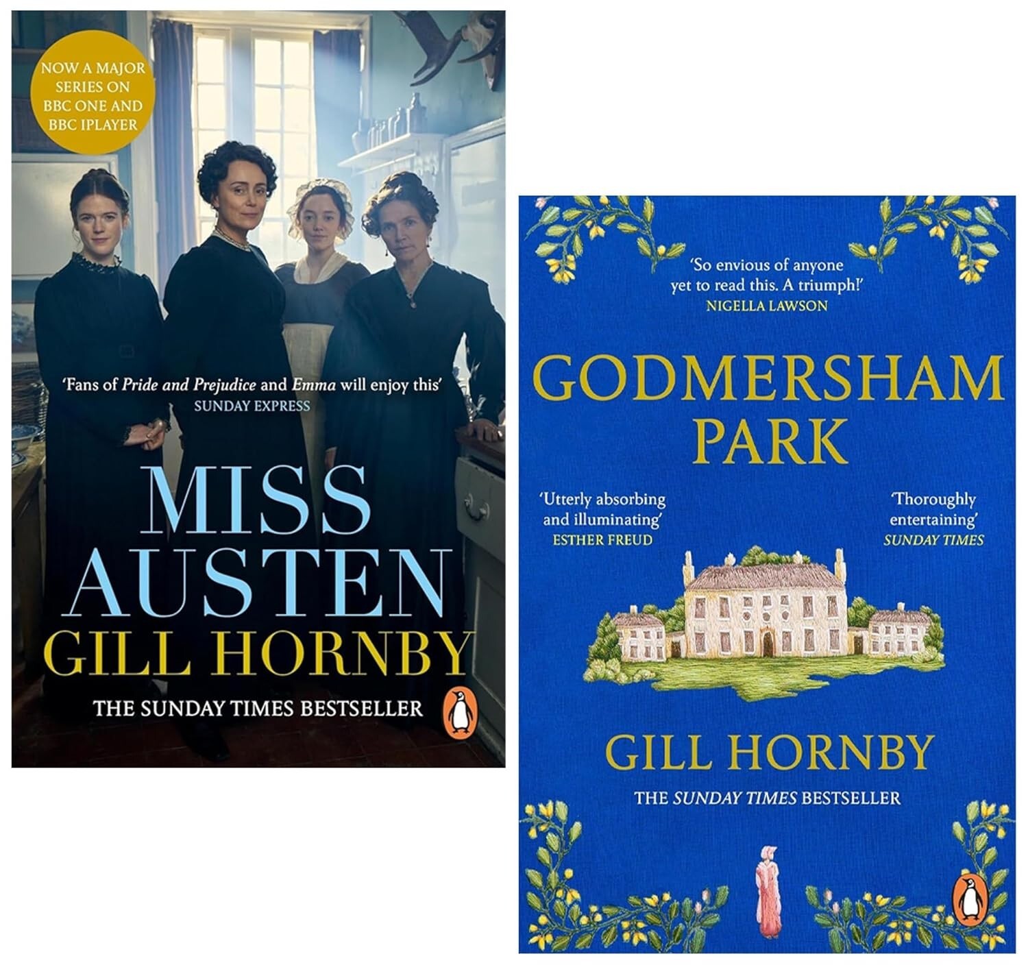 Penguin Miss Austen & Godmersham Park By Gill Hornby 2 Books Collection Set - Fiction - Paperback - Image 2