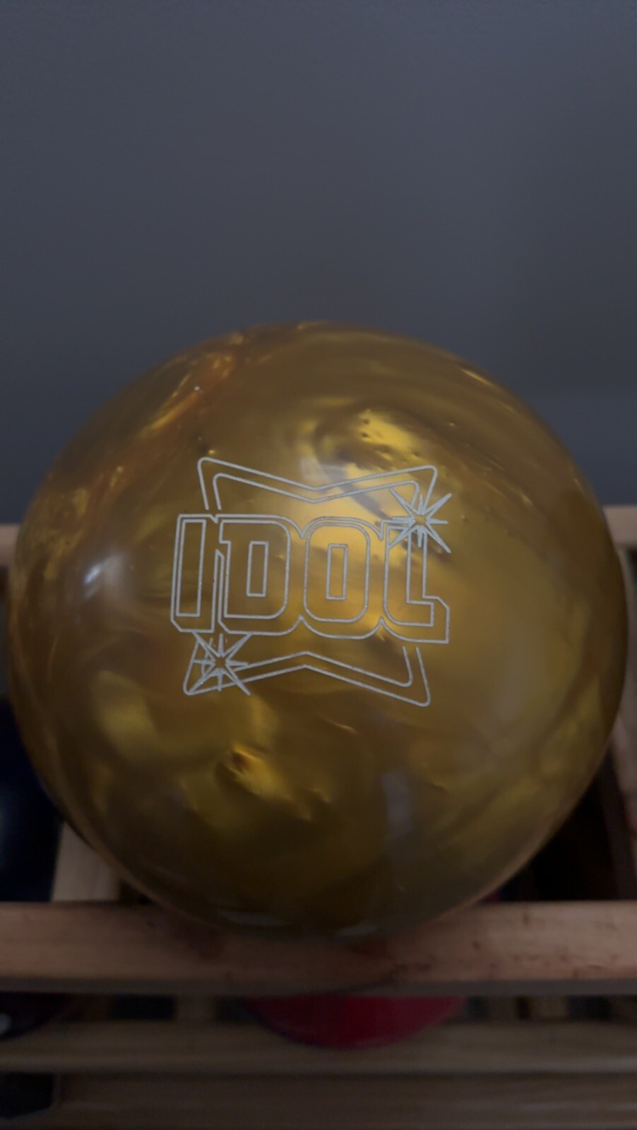 NEW 15LB ROTO GRIP IDOL GOLD PEARL PRO PIN OVERSEAS Bowling Ball F081