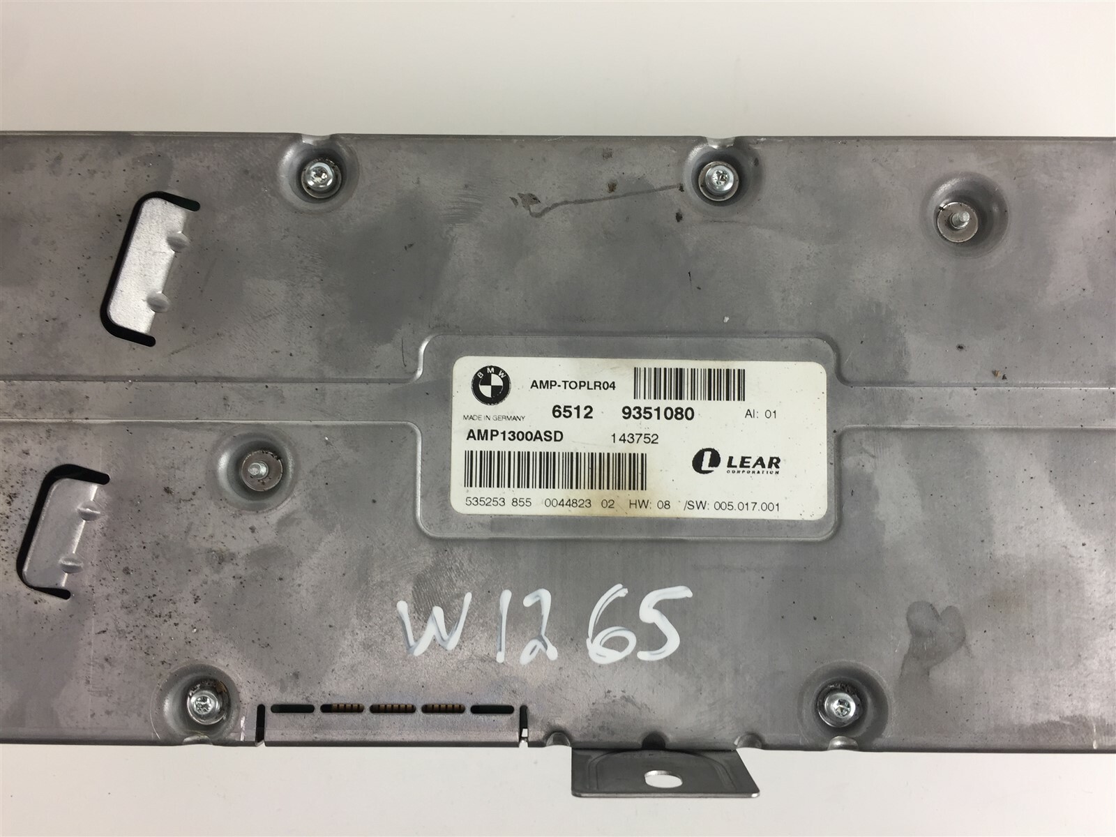 W1265 BMW ECU Kontrolle Modul Einheit 9351080 | eBay 