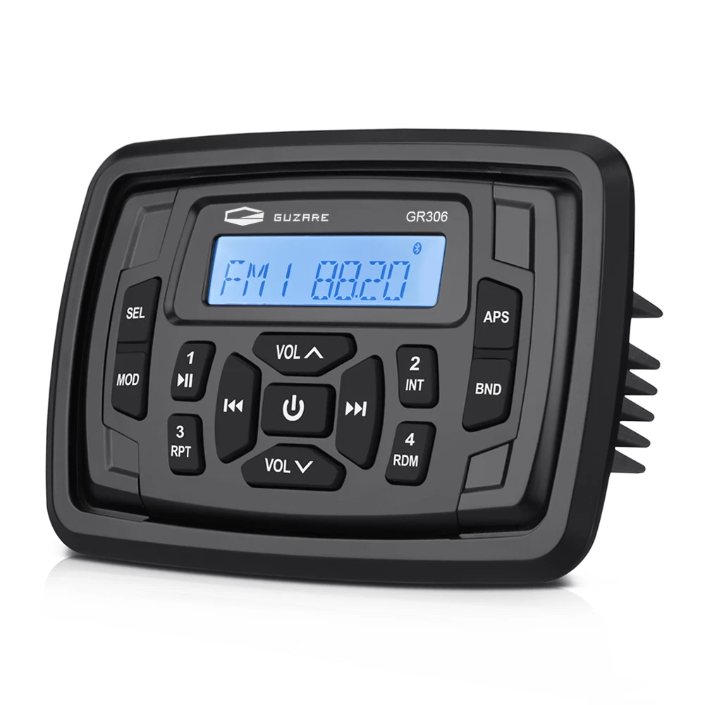 Waterproof boat store stereo