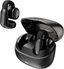 A24 Open Ear Headphones, Lightweight Comfort AI ENC Open Ear Clip Wireless Earbu