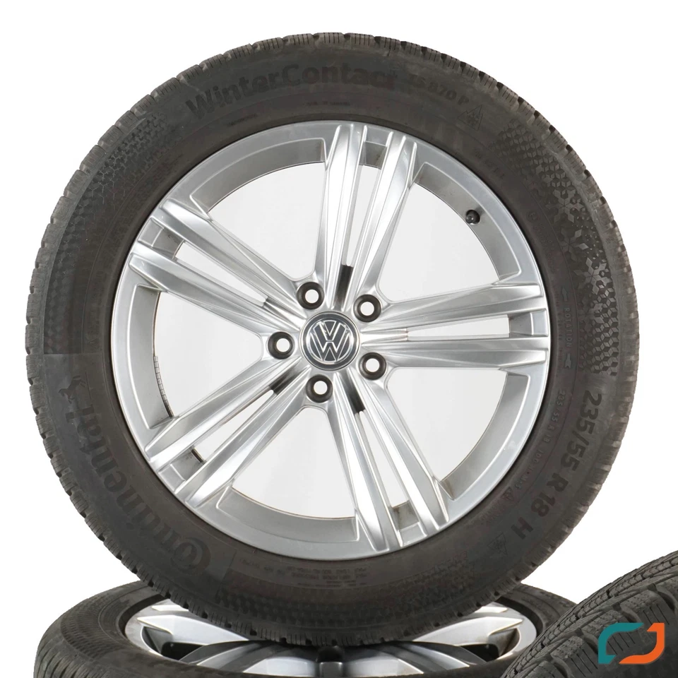 Original VW Tiguan AD1 Winterräder Winterreifen Sebring 235/55 R18 100H 18 Zoll - Bild 2 von 4