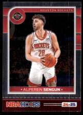 Alperen Sengun 2024-25 Hoops #210 Rockets Insert ? SEE SCAN! FREE SHIP