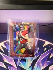 🔥🔥2025 Topps Chrome Baker Mayfield Leather Refractor #281!! Buccaneers