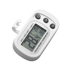 Digital Refrigerator Freezer Thermometer Large LCD Max Min Memory Monitor System